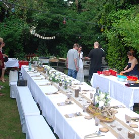 Hochzeitslocation: Garten - Hochzeitstafel - Metamorphosys Place of Bliss - Seminarhaus / Eventlocation / Partyraum