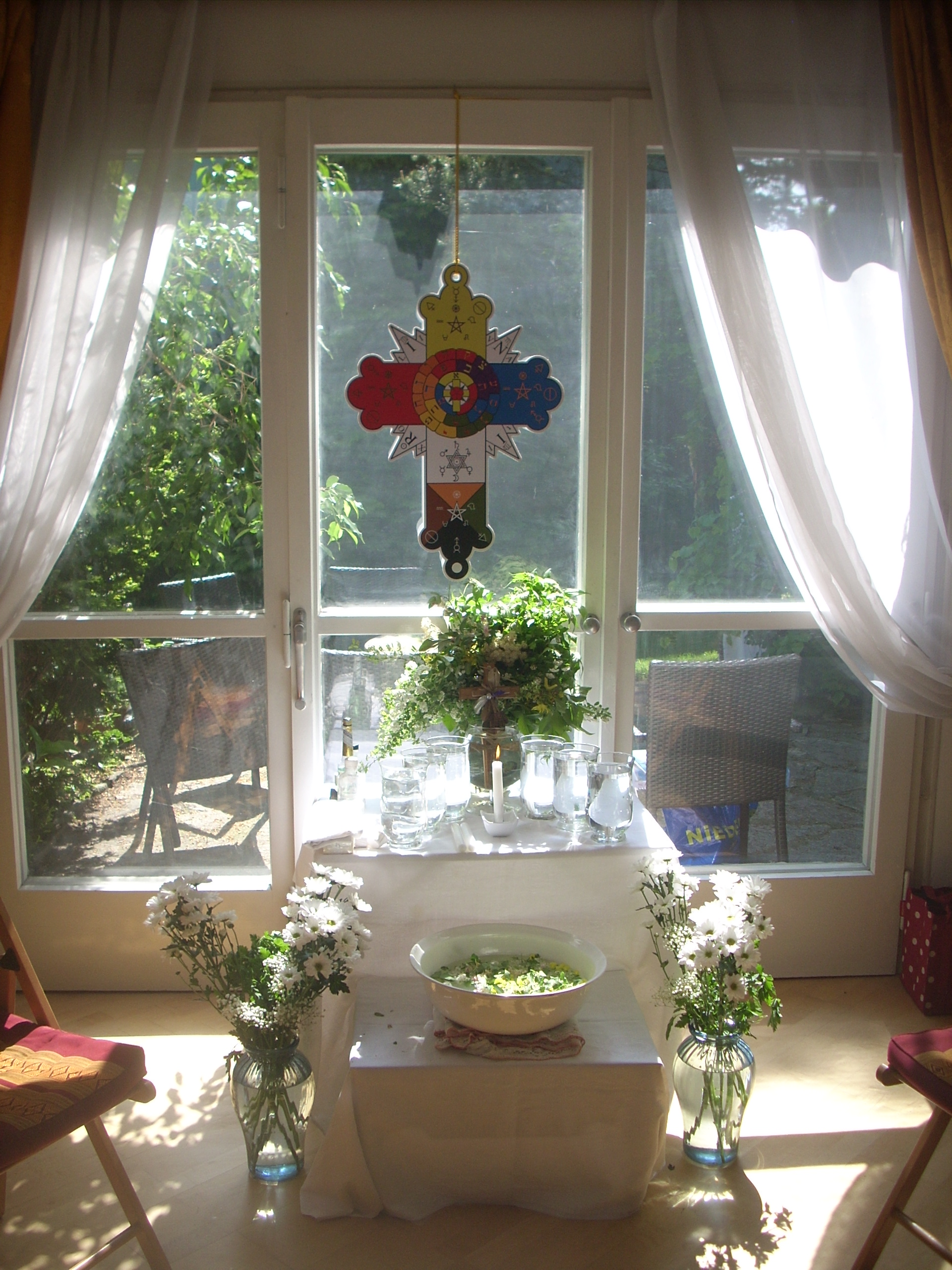 Hochzeitslocation: Garden Lounge - Zeremonien-Deko - Metamorphosys Place of Bliss - Seminarhaus / Eventlocation / Partyraum