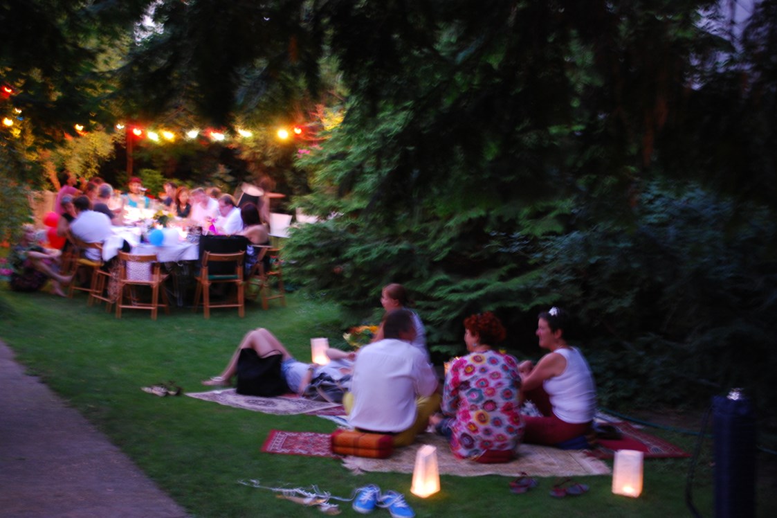 Hochzeitslocation: Sommerfest im Metamorphosys Naturgarten - Metamorphosys Place of Bliss - Seminarhaus / Eventlocation / Partyraum