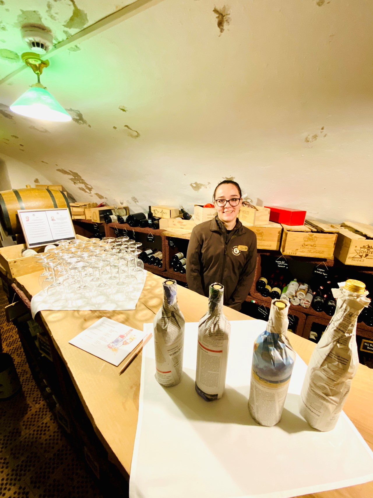 Gasthof Kreuz Egerkingen Angaben zu den Festsälen WEINKELLER