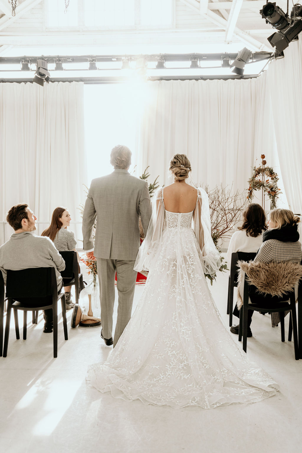 Hochzeitslocation: Winterhochzeit in der Werft1919 - Werfthalle  - BODAN Werft Gastronomie Betriebs GmbH l Werft1919