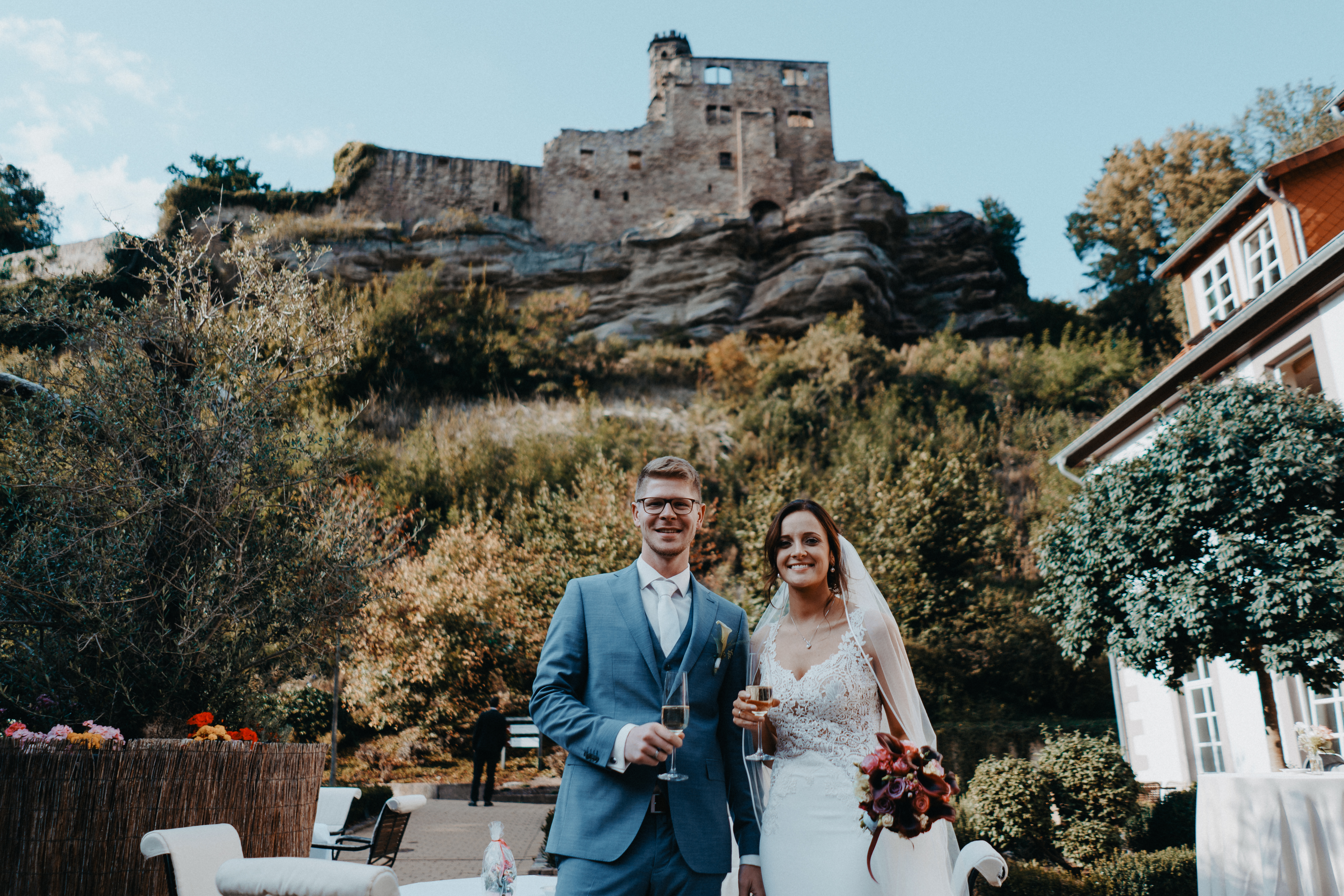 Winterhochzeit - Hochzeits-Stil: Boho-Glam - Relais & Chateaux Hardenberg BurgHotel