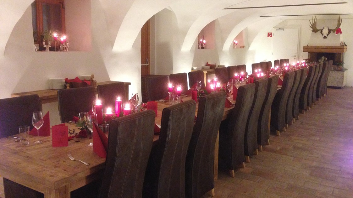 Hochzeitslocation: Gewölbe mit offenen Kamin - Michlhof zu Haitzing, nähe Laakirchen