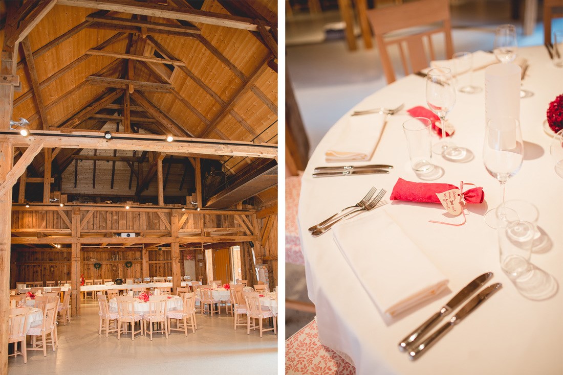 Michlhof zu Haitzing, nähe Laakirchen Angaben zu den Festsälen Stadl