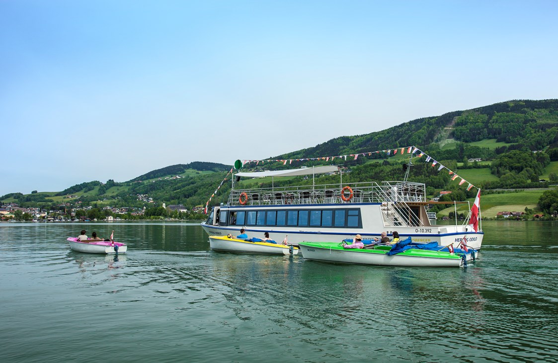 Hochzeitslocation: Bootsflotte - Mondsee Schifffahrt Hemetsberger