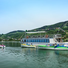 Hochzeitslocation: Bootsflotte - Mondsee Schifffahrt Hemetsberger