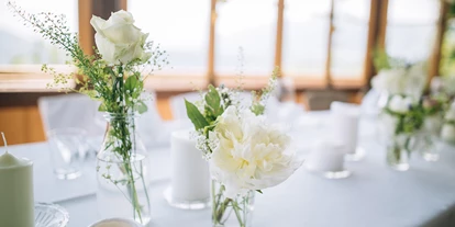 Winterhochzeit - Tirol - Der fein geschmückte Festsaal des Gasthaus Planötzenhof in Innsbruck.
Foto © blitzkneisser.com - Gasthaus Planötzenhof