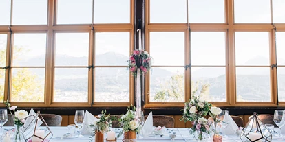 Winterhochzeit - Tirol - Der fein geschmückte Festsaal des Gasthaus Planötzenhof in Innsbruck.
Foto © blitzkneisser.com - Gasthaus Planötzenhof