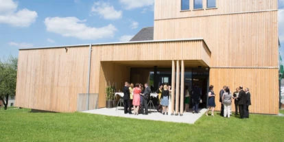 Winterhochzeit - Neumarkt im Mühlkreis - Terrasse des Green Belt Centers  - Green Belt Center