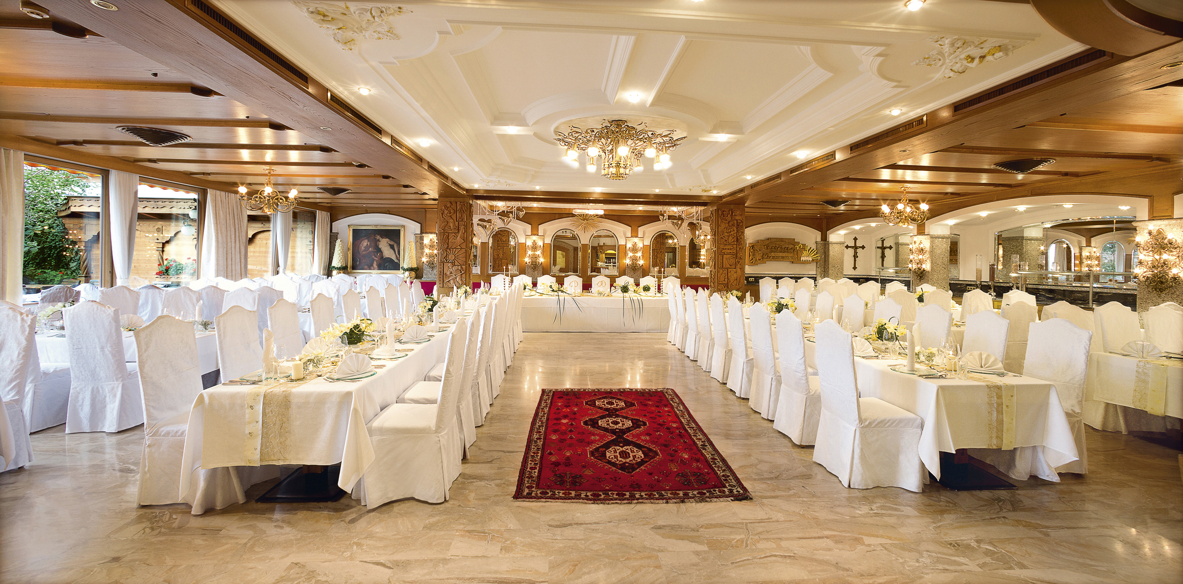 Winterhochzeit - Umgebung: in den Bergen - Gasthof Purner