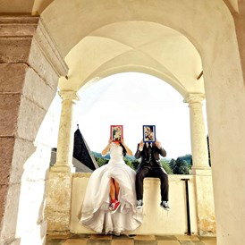 Hochzeitslocation: Heiraten im Schloss Spielfeld, in der Steiermark.
© fotorega.com - Schloss Spielfeld