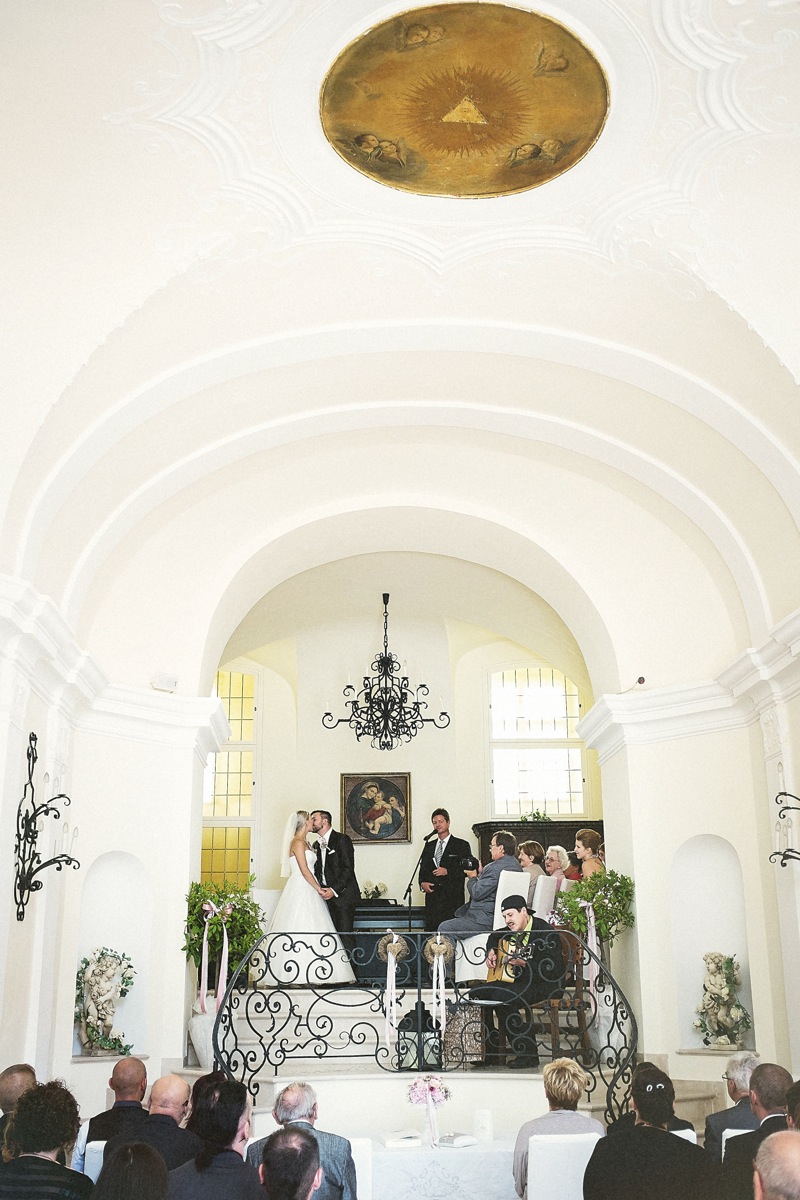 Winterhochzeit - Emmersdorf an der Donau - Schloss Gurhof / Hochzeit in der Kapelle  - Schloss Gurhof 