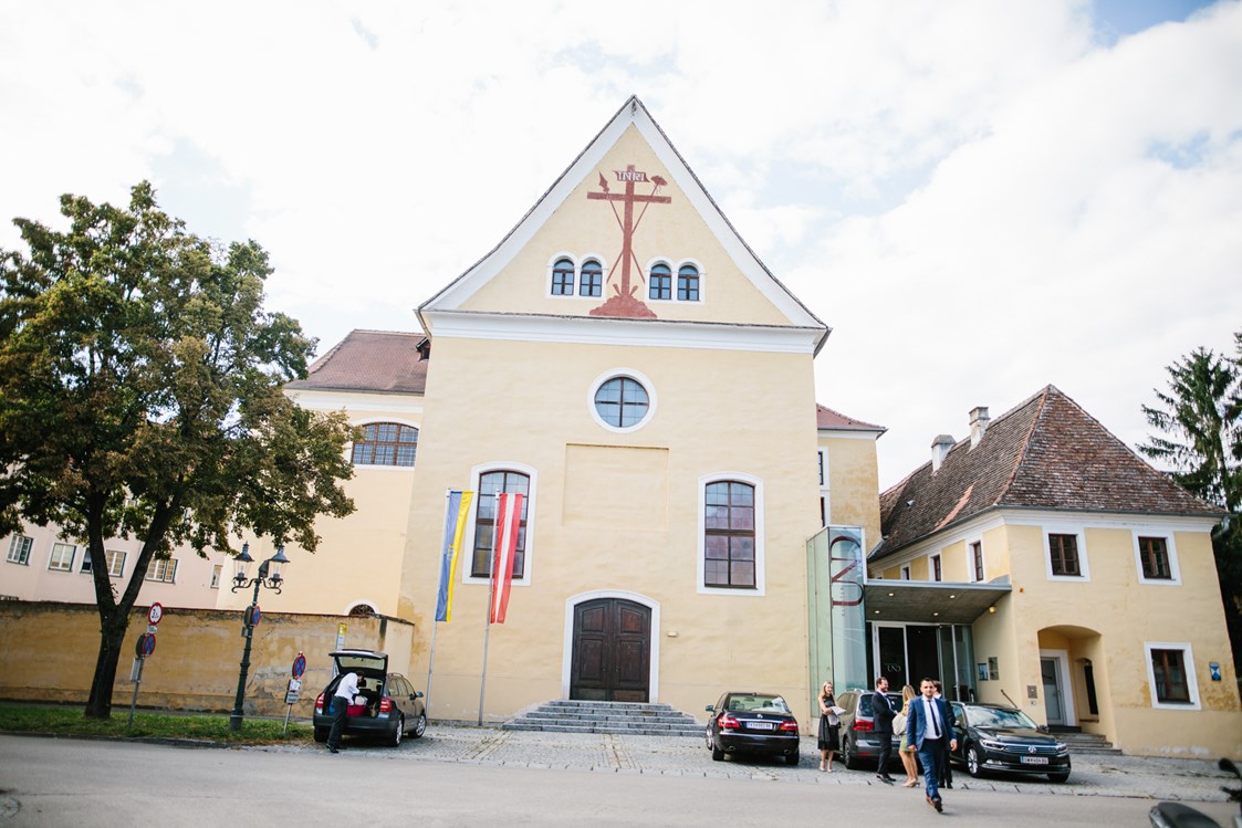 Hochzeitslocation: Feiern Sie Ihre Hochzeit im Kloser UND in Krems.
Foto © martinhofmann.at - Kloster UND