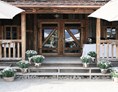 Hochzeitslocation: Der Schopf ist urchig und gemütlich und eignet sich vor allem für Winterhochzeiten. - Bächlihof - Jucker Farm AG