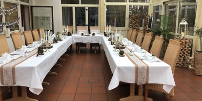 Winterhochzeit - Hilpoltstein - Wintergarten - Landgasthof - Hotel Sonnenhof