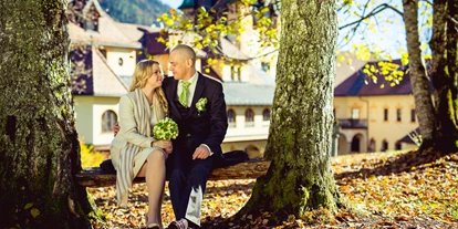 Winterhochzeit - Art der Location: Schloss - Romantischer Schlosspark - perfekt für Fotoshootings - Naturhotel Schloss Kassegg