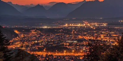 Winterhochzeit - Abtenau - Der Stadt so nah! Ein Blick von unserem Podest auf die Salzburger Innenstadt! Vielen Dank an Salzburg Land und Seen Frau Brunnauer für diese traumhafte Aufnahme! - Panoramagasthof DaxLueg