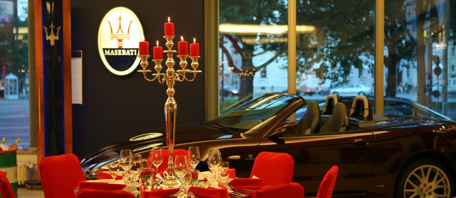 Hochzeitslocation: Catering Maserati - ViCulinaris im Kolbergarten