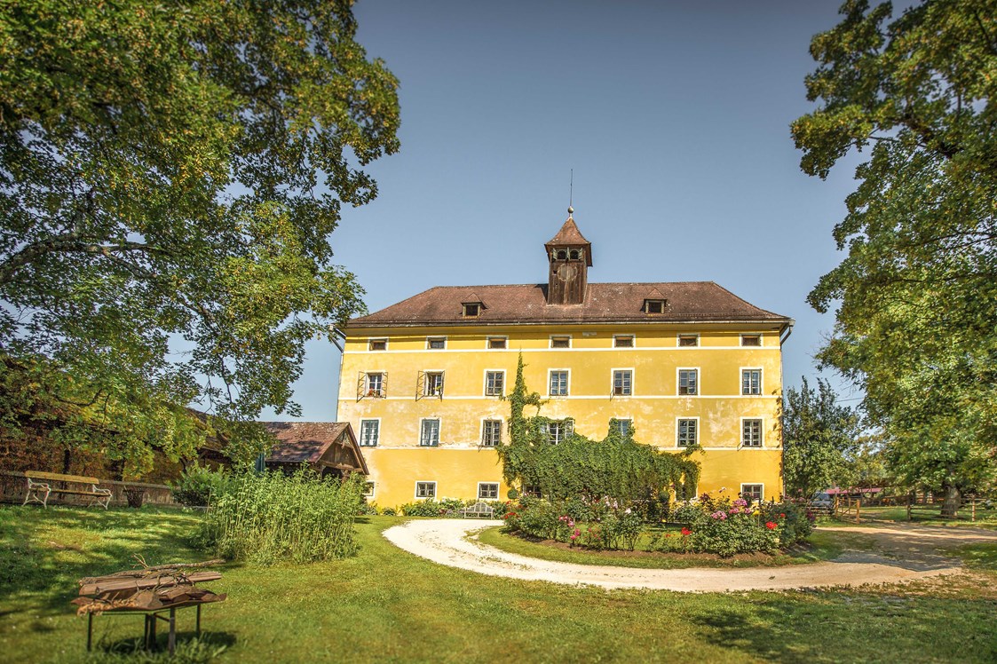 Hochzeitslocation: SO Ansicht Gut Schloss Lichtengraben - Gut Schloss Lichtengraben  - romantisches Schloss exklusive mieten