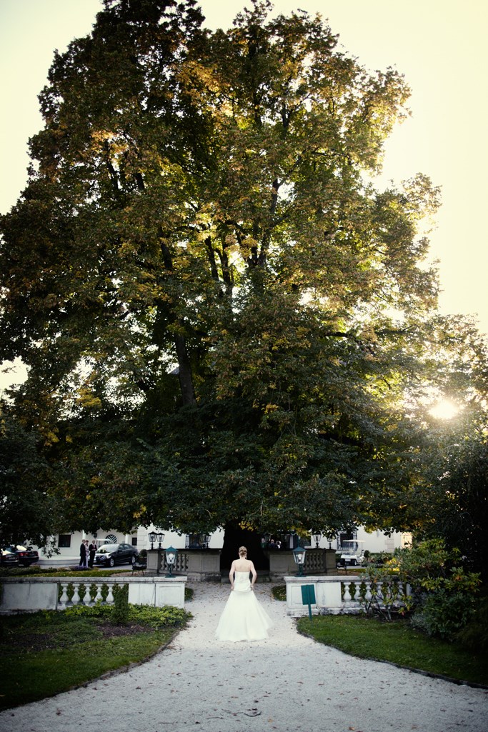 Hochzeitslocation: Trauung unter der Linde.
Foto © Stefan Soeser  - Schloss Pichlarn