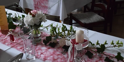 Winterhochzeit - Karlstetten - schön, schön, einfach tolle Dekorationen - Bio Kräuterlandgasthaus mit Eventsaal für Hochzeiten