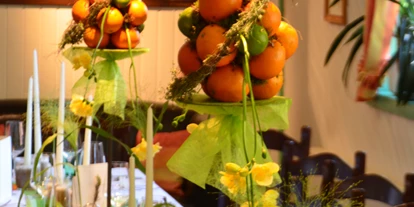 Winterhochzeit - Karlstetten - Tischdekoration - Bio Kräuterlandgasthaus mit Eventsaal für Hochzeiten