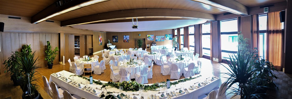 Hochzeitslocation: Festsaal Panorama Aufnahme - All Inclusive Hotel Zanker