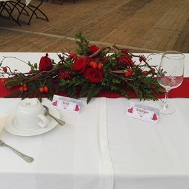 Hochzeitslocation: Dekoration auf unserer Tafel - Bergwirtschaft Bieleboh Restaurant & Hotel
