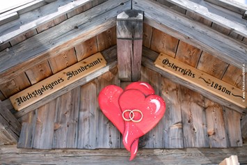 Hochzeitslocation: Heiraten in Österreichs höchstem Standesamt.
Foto © tanjaundjosef.at - Gamskogelhütte