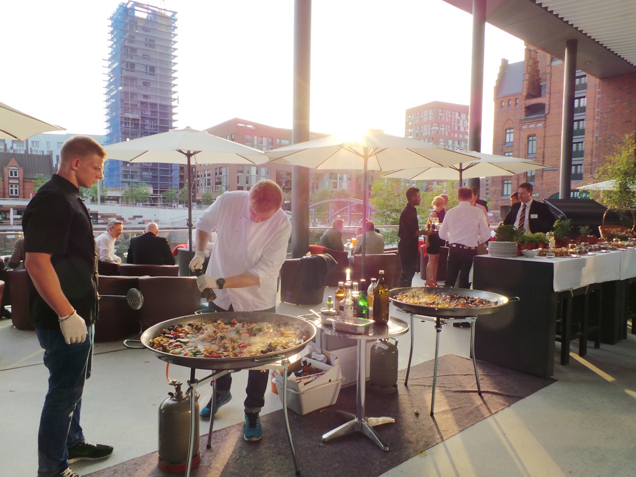 Hochzeitslocation: Elbarkaden Lounge