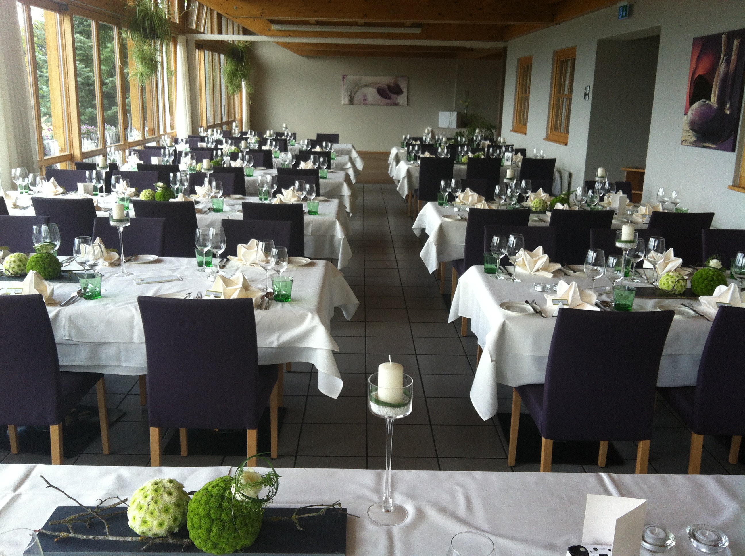 Winterhochzeit - Vorarlberg - Bestuhlungsmöglichkeit Hochzeit - Berghof "Genusswerkstatt" Hohenems