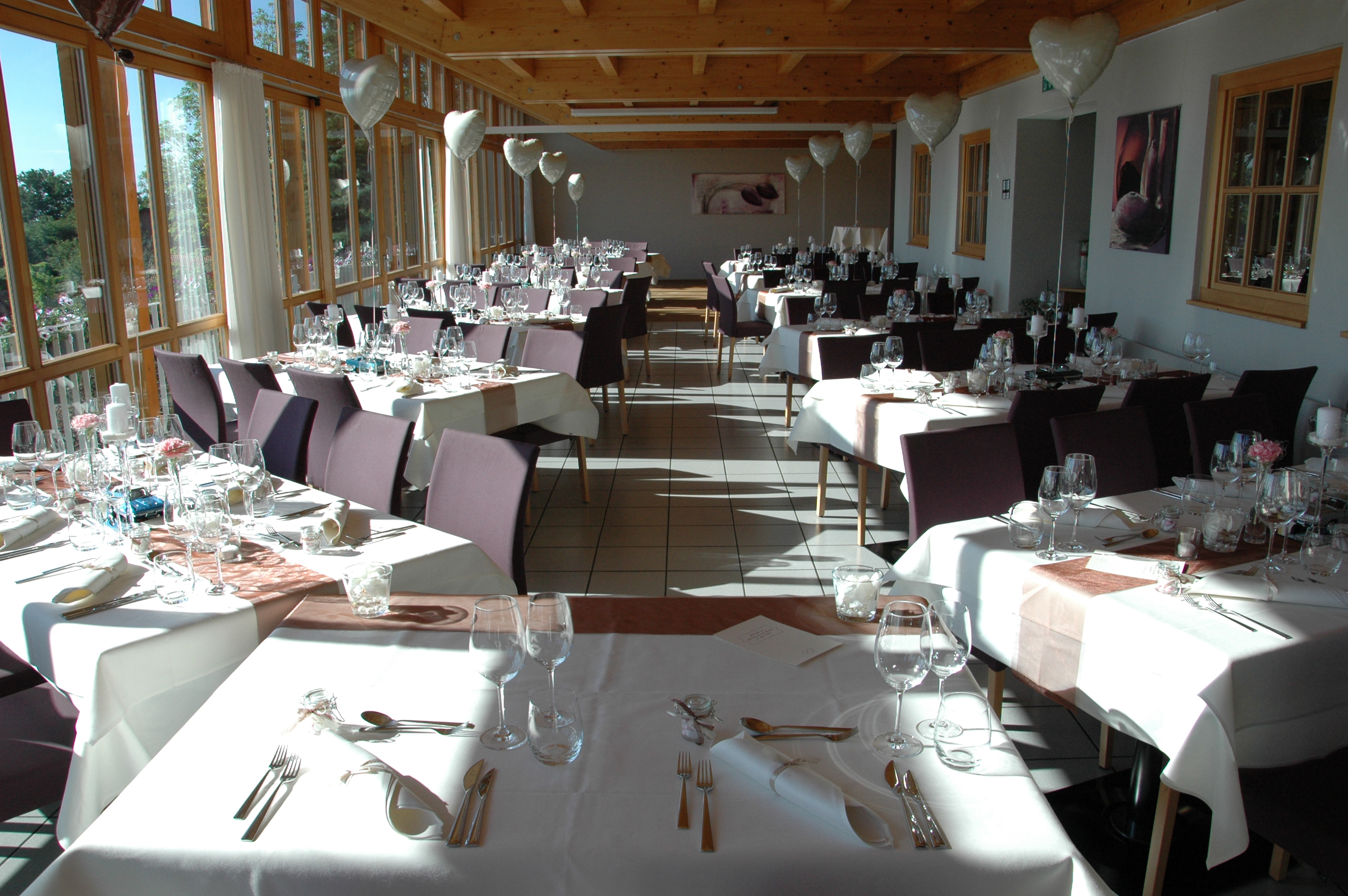 Winterhochzeit - Vorarlberg - Bestuhlungsmöglichkeit Hochzeit - Berghof "Genusswerkstatt" Hohenems