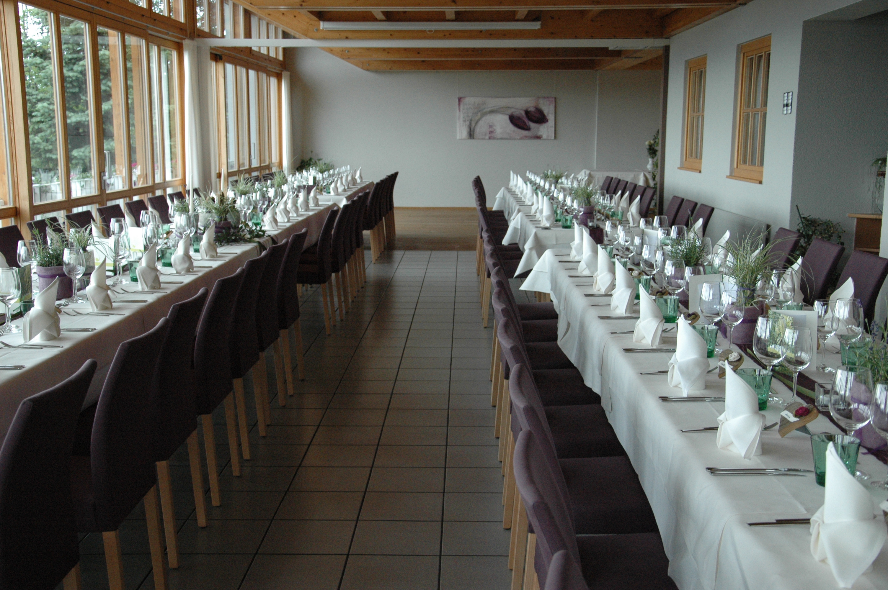 Winterhochzeit - Vorarlberg - Bestuhlungsmöglichkeit Hochzeit - Berghof "Genusswerkstatt" Hohenems