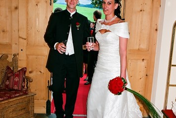 Hochzeitslocation: Eingang zum Saal - Hotel Krone
