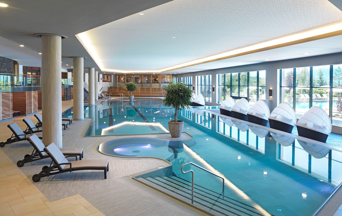 Hochzeitslocation: Interalpen-Hotel Tyrol Pool - Interalpen-Hotel Tyrol *****S GmbH