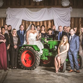 Hochzeitslocation: Traktorscheune - Hochzeitsinsel