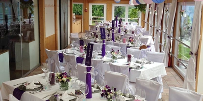Winterhochzeit - Tirol - Wintergarten - Hochzeitsinsel