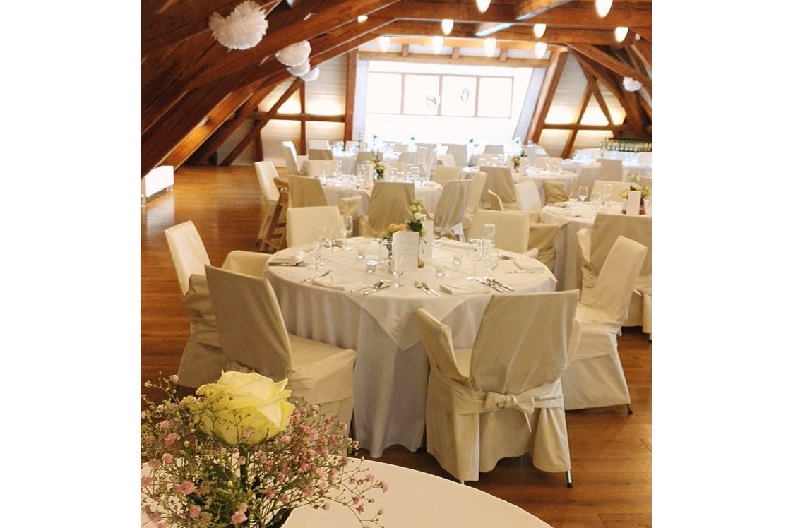 Hochzeitslocation: Der Falkensteinsaal des Mozarthaus in St. Gilgen. - Mozarthaus St. Gilgen am Wolfgangsee