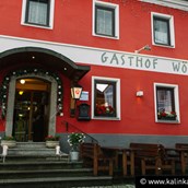 Hochzeitslocation - Haupteingang Gasthof Wösner. - Gasthof Wösner