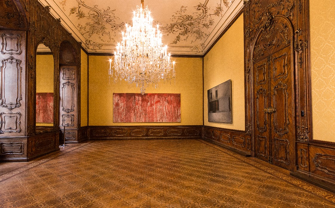 Hochzeitslocation: Der Gelbe Salon des Palais Schönborn-Batthyány in Wien. - Palais Schönborn-Batthyány