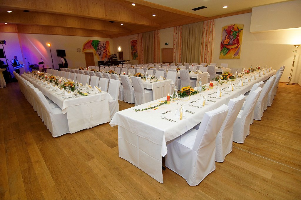 Hochzeitslocation: Hochzeitstafel - Aktivhotel ZUM GOURMET