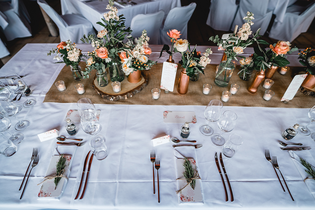 Winterhochzeit - Umgebung: in den Bergen - Bootshaus Tegernsee