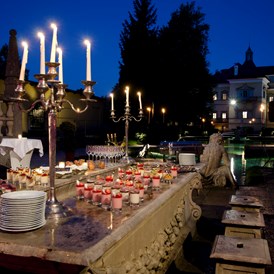 Hochzeitslocation: Dessertbuffet am Fürstentisch | Hellbrunner Wasserspiele - Gasthaus zu Schloss Hellbrunn