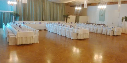Winterhochzeit - Grafenegg - Beispiel Tafel - Gasthof "Zum Goldenen Adler"