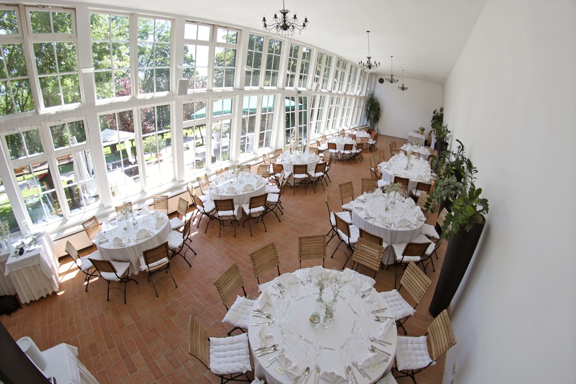 Hochzeitslocation: Orangerie - Schloss Miller-Aichholz - Europahaus Wien