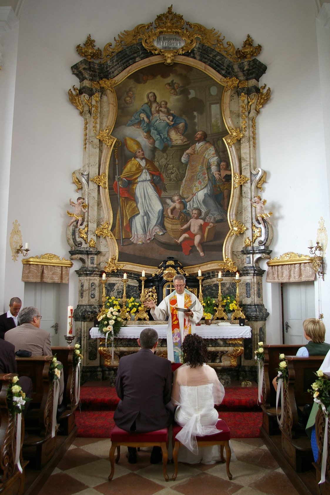 Hochzeitslocation: Kapelle innen - Schloss Seeburg