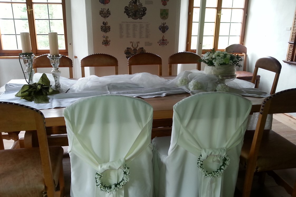Hochzeitslocation: Gerichtszimmer - Schloss Landeck