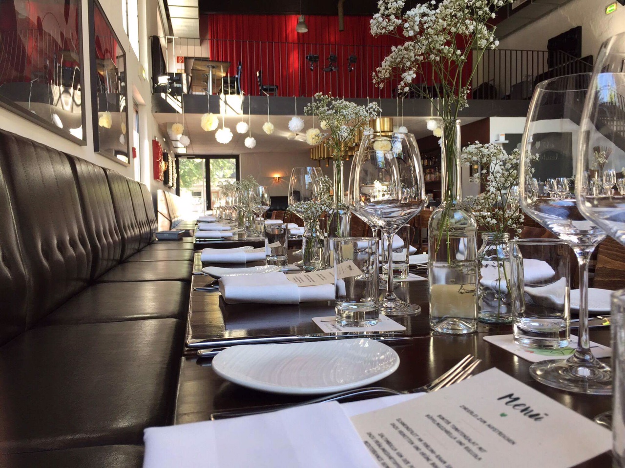 Winterhochzeit - Vorarlberg - Modern gedeckt - Kesselhaus Bar & Restaurant