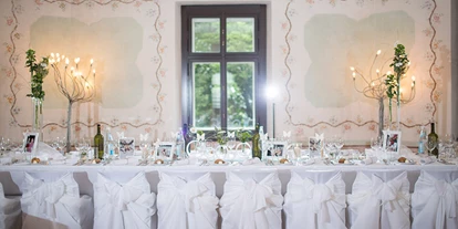 Winterhochzeit - Neumarkt im Mühlkreis - Der Festsaal im Bergschlößl Linz. 
Foto (c) sandragehmair.com - Bergschlößl