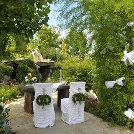 Hochzeitslocation: Zeremonie beim Wasserfall - Eventgasthof Feichthub